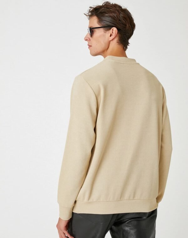 Black Full Rim Aviator Sunglasses - Image 2