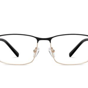 Black Full Rim Rectangle Eyeglasses