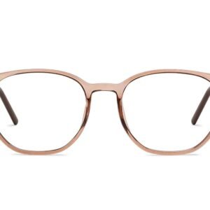 Brown Full Rim Square Eyeglasses