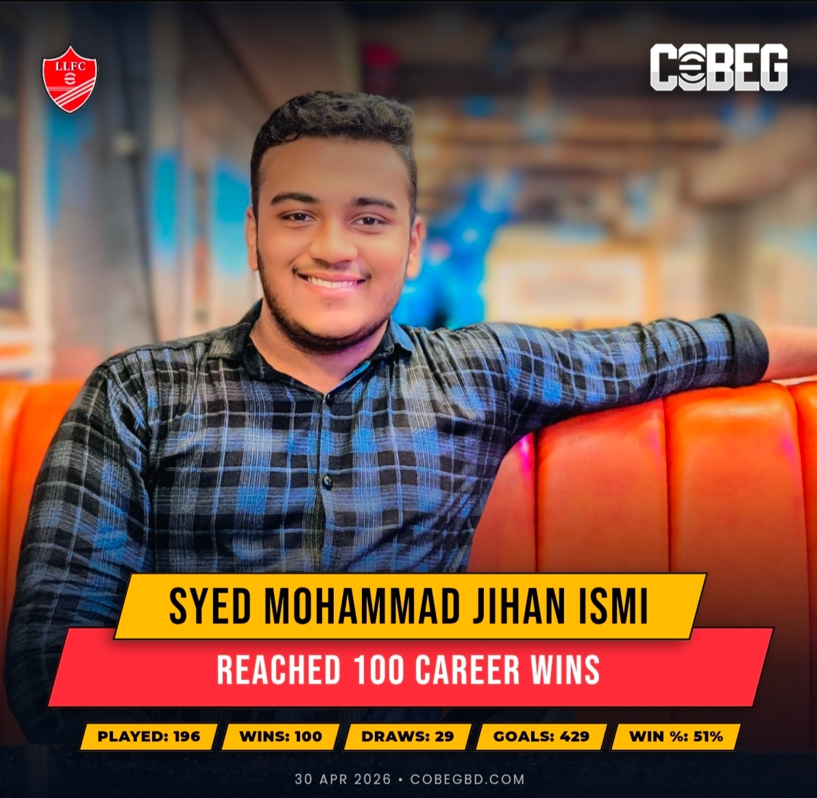 Jihan Ismi Hits 100 Wins Milestone – Rising Warrior of Dreadlords Makes His Mark!