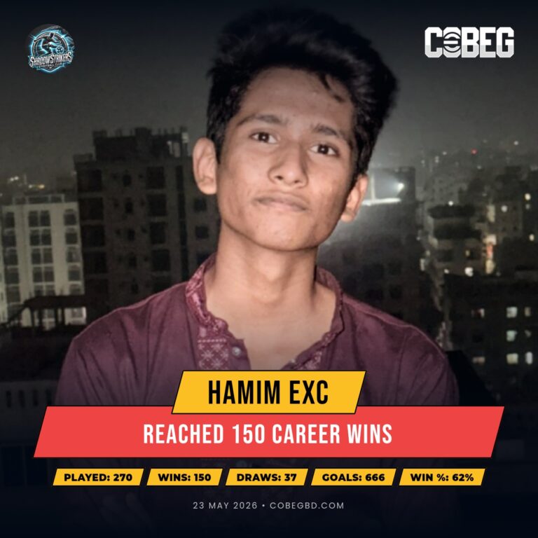 666 Goals, 150 Wins — Hamim Exc Continues to Terrorize the eFootball Scene