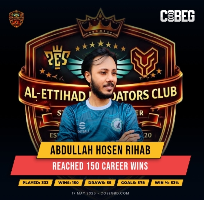 150 Wins of Relentless Dominance — Abdullah Hosen Rihab Etches His Name Into COBEG History!