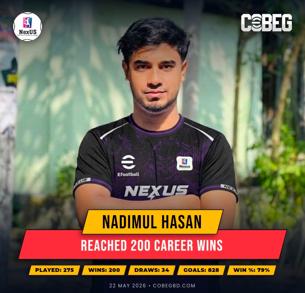 Nadimul Hasan Reaches 200 Career Wins for Nexus!