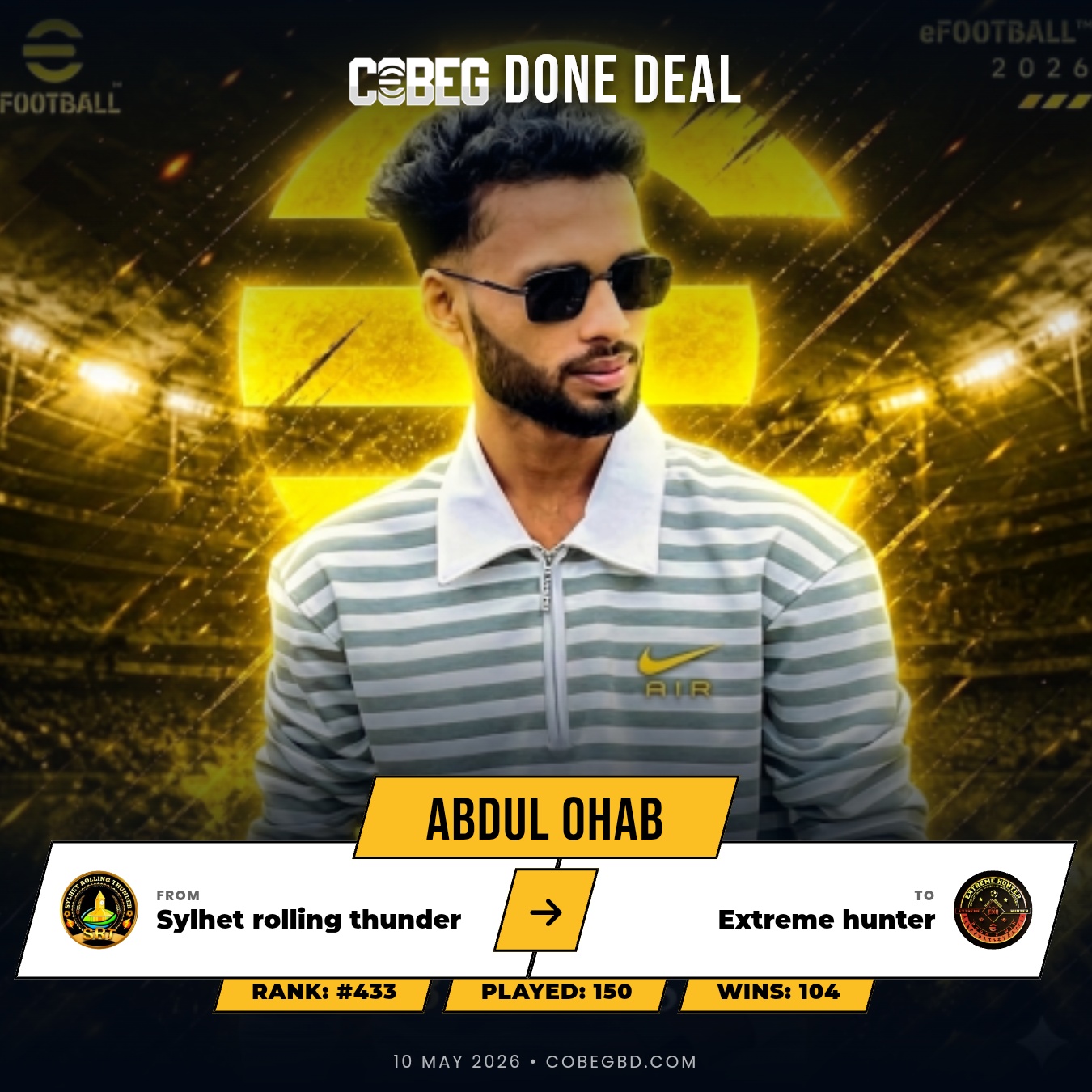 🔥 EXTREME HUNTER STRIKE GOLD! Abdul Ohab Seals Blockbuster Move in Major Statement Signing 🔥 EXTREME HUNTER STRIKE GOLD! Abdul Ohab Seals Blockbuster Move in Major Statement Signing