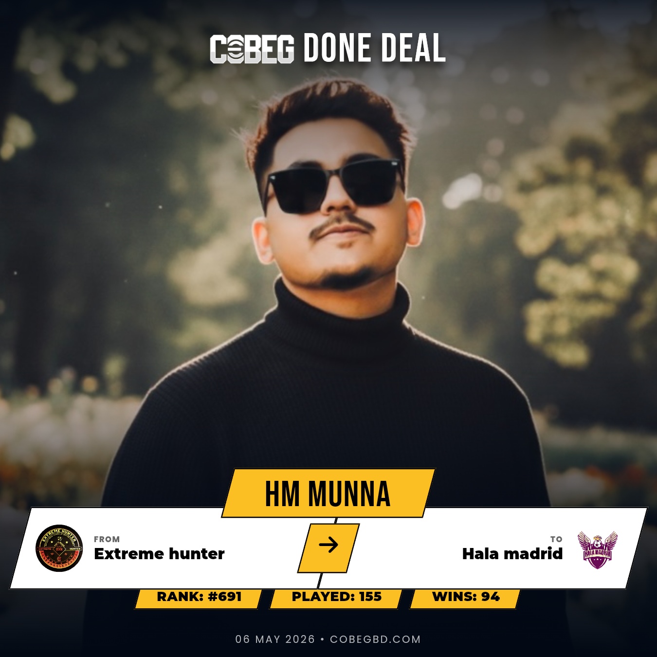 ACADEMY GEM SECURED!” — Hm Munna Joins Hala madrid in Statement Transfer From Extreme hunter