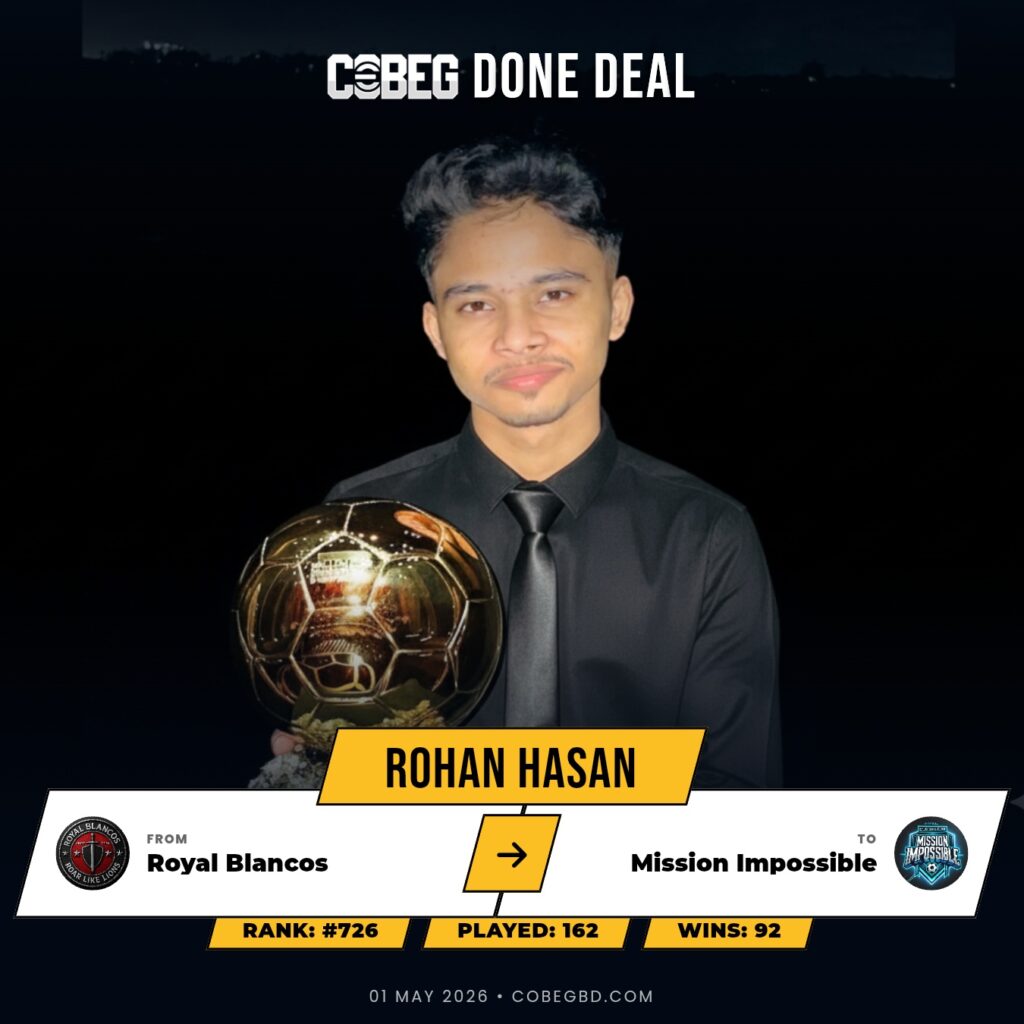 MISSION IMPOSSIBLE PULL OFF A MASTERSTROKE: ROHAN HASAN SIGNS IN STATEMENT DEAL! 🔥