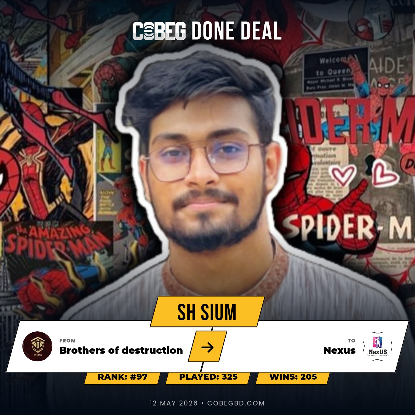 NEXUS UNLEASH A MONSTER SIGNING: SH Sium Completes Blockbuster Move – No.15 Ready to Dominate the MAIN Squad! NEXUS UNLEASH A MONSTER SIGNING: SH Sium Completes Blockbuster Move – No.15 Ready to Dominate the MAIN Squad!