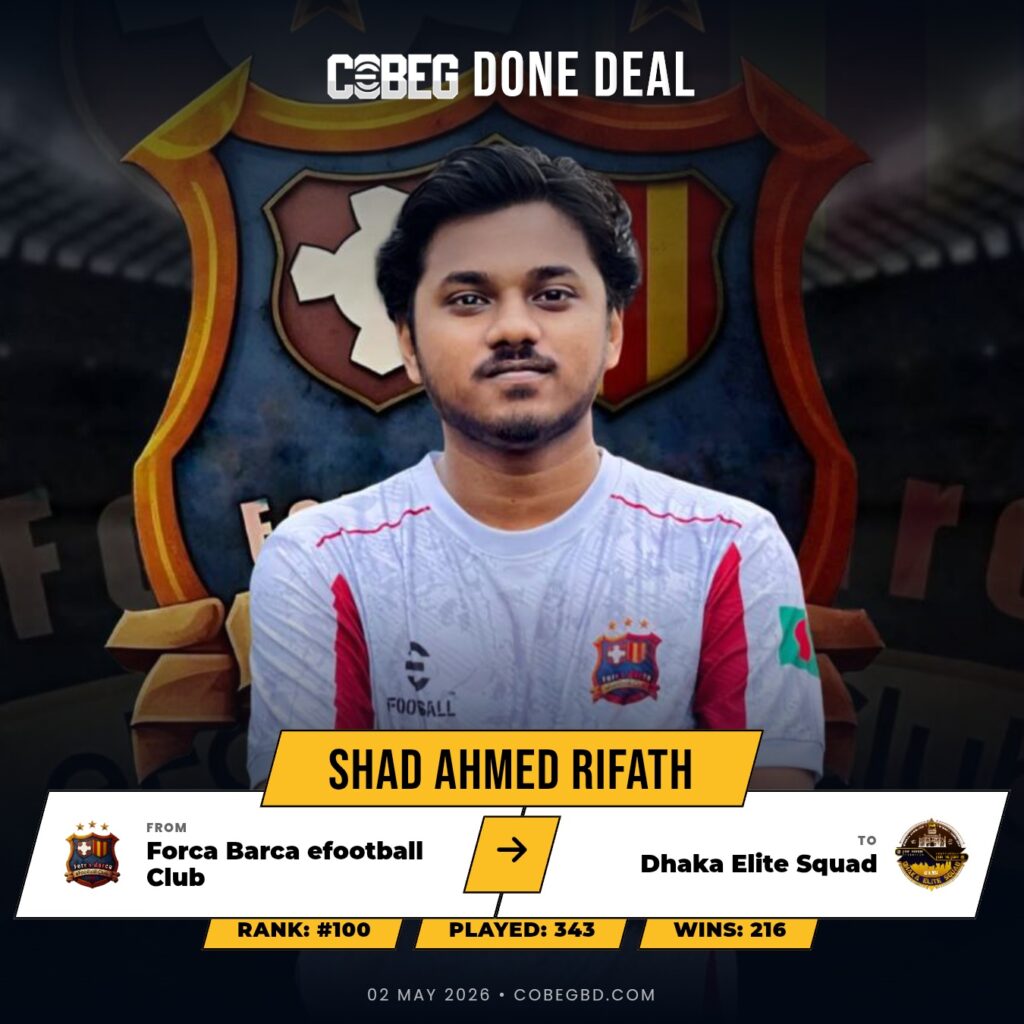 Dhaka Elite Squad Land a Giant: Shad Ahmed Rifath Completes Blockbuster Move!”