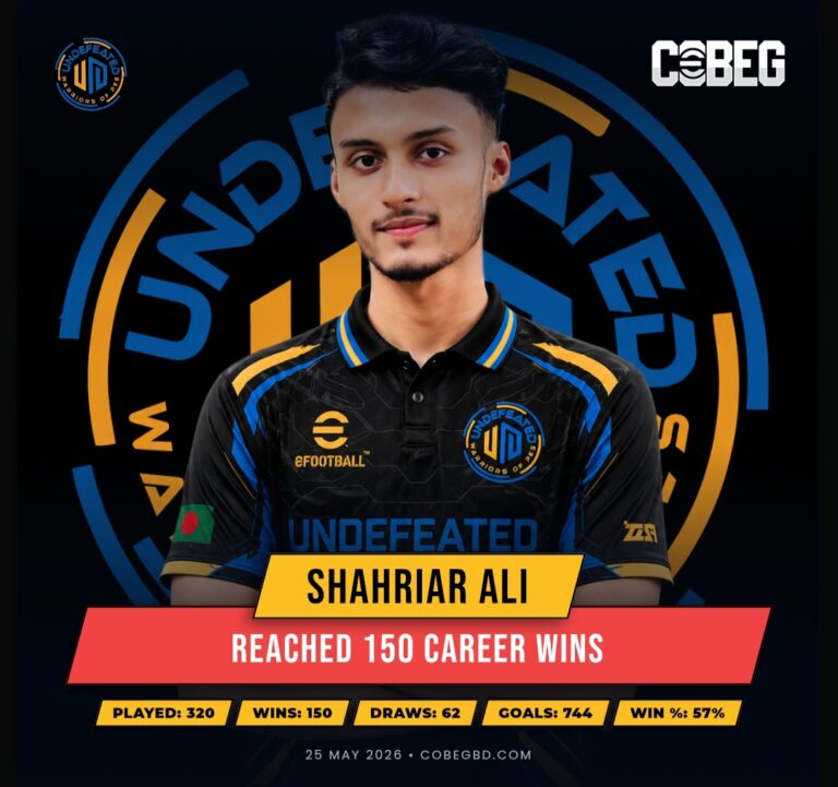 150 Wins and Counting — Shahriar Ali Continues His Dominance for Undefeated Warriors Of Pes”