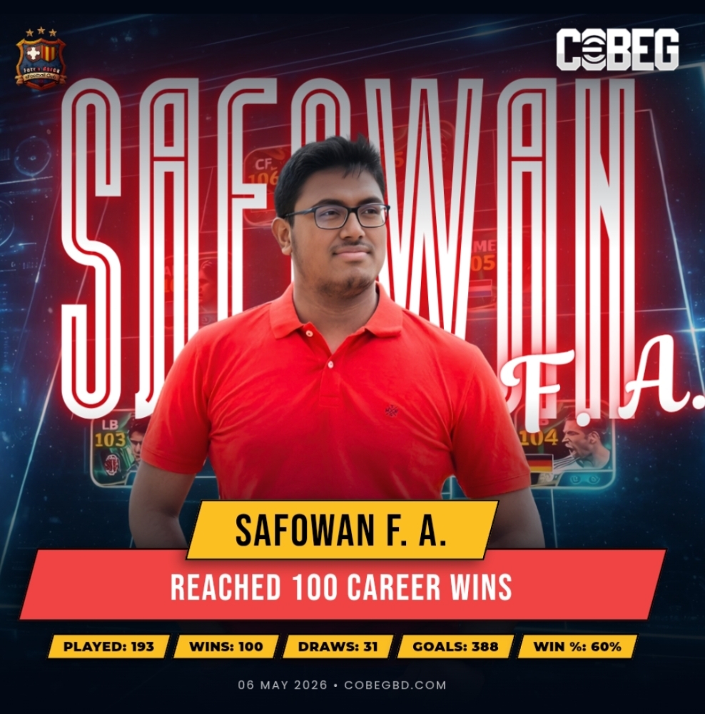 Centurion Safowan! 100 Wins and Rising – A Star Forged in Consistency!”